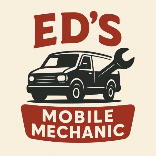 Un mecanic auto lucrând la motorul unei mașini, simbolizând serviciile de reparații auto la domiciliu și la garaj, oferite de Ed’s Mobile Mechanic.